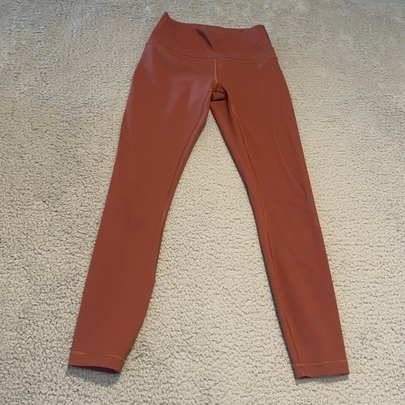 Lululemon Wunder Under High-Rise Tight 25" *Full-On Luxtreme lights brown size 4 - Picture 1 of 6